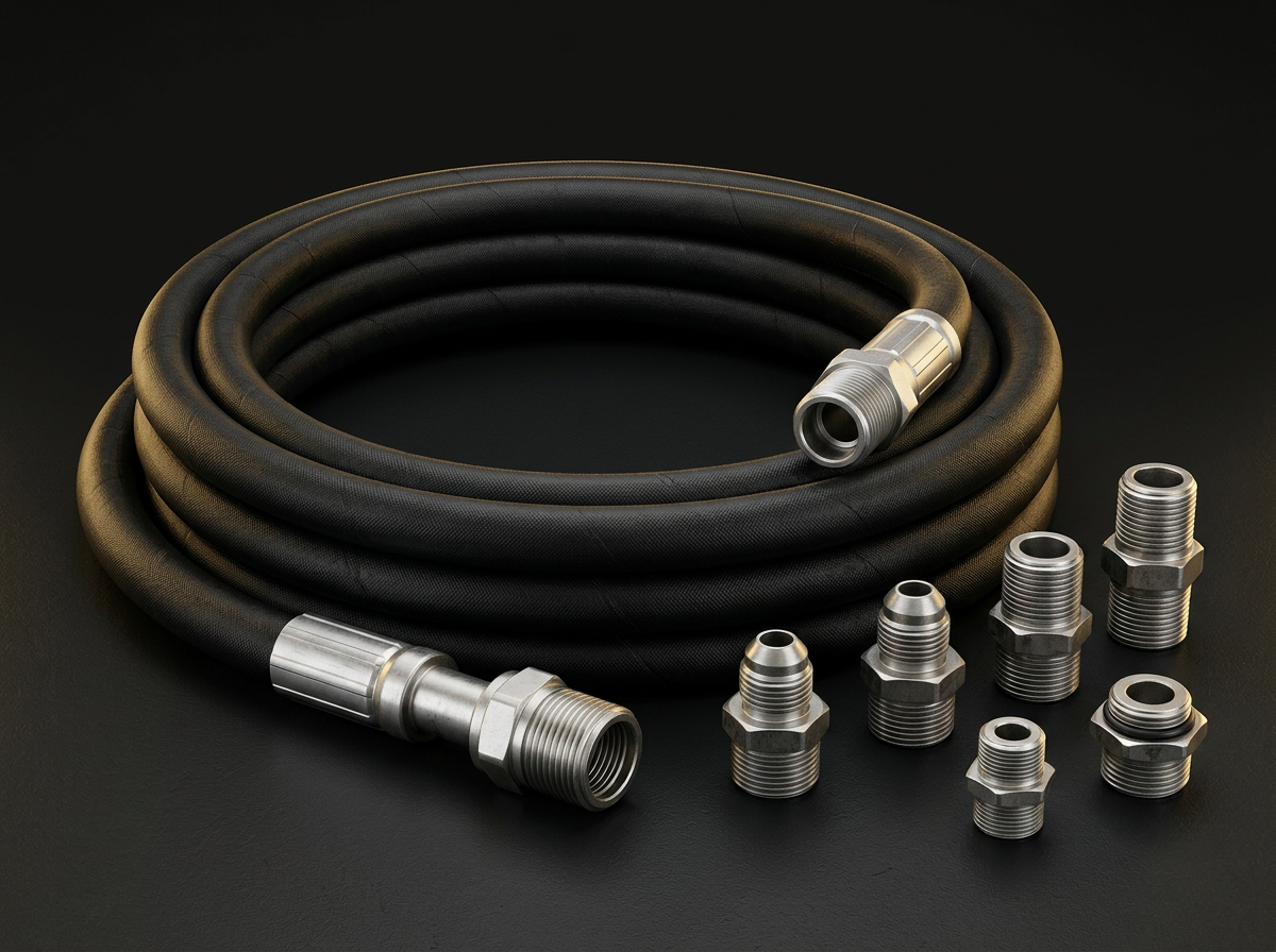 Hydraulic hoses & fittings